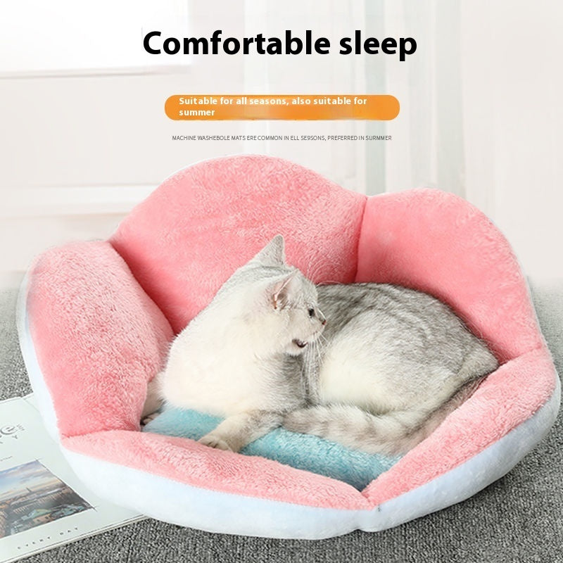 Cozy Four-Season Pet Bed for Dogs & Cats