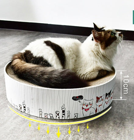 Cat Paw Disc Bowl — Slow Feed Pet Plate