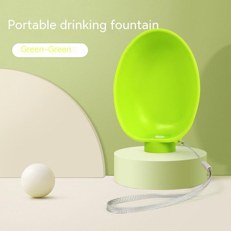 Portable Dog Drinking Bowl for Outdoor Adventures
