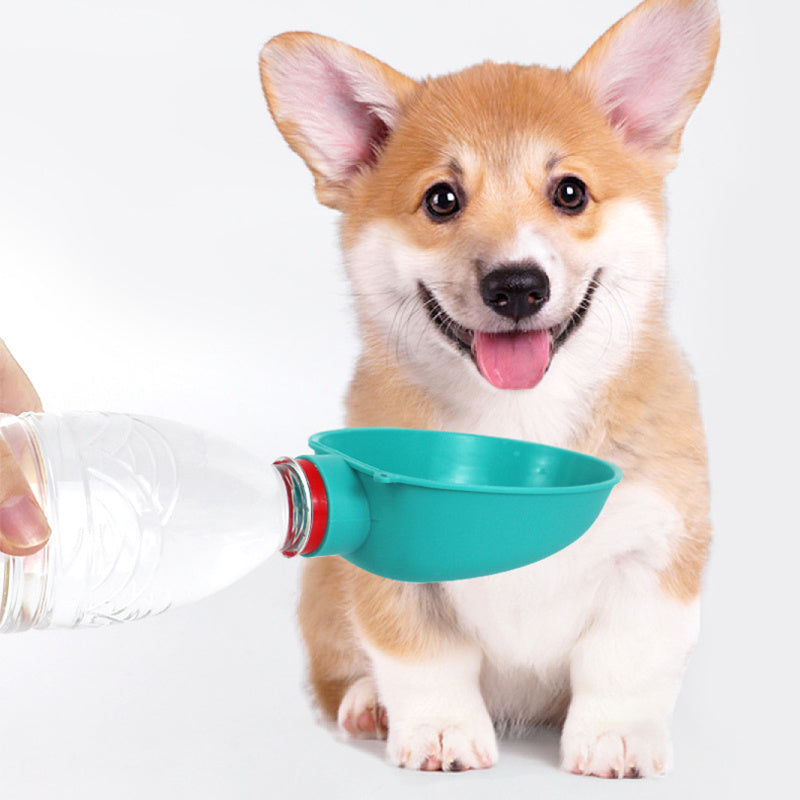 Portable Dog Drinking Bowl for Outdoor Adventures