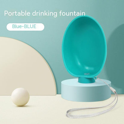 Portable Dog Drinking Bowl for Outdoor Adventures