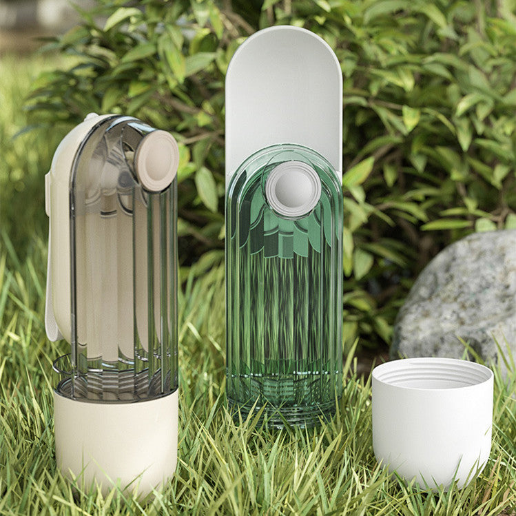 2-in-1 Portable Pet Water & Food Cup for Walks
