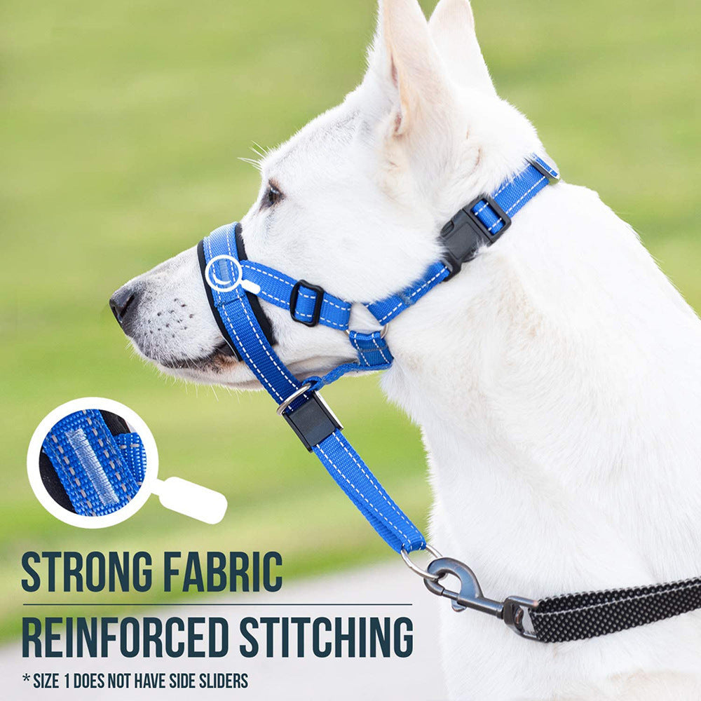 Nylon Dog Muzzle — Safe, Comfortable & Adjustable
