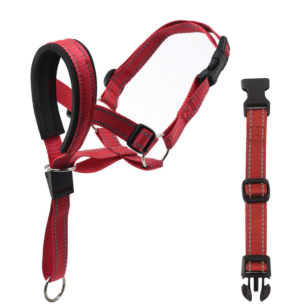 Nylon Dog Muzzle — Safe, Comfortable & Adjustable