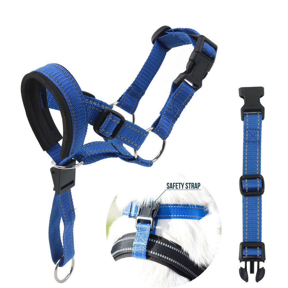 Nylon Dog Muzzle — Safe, Comfortable & Adjustable